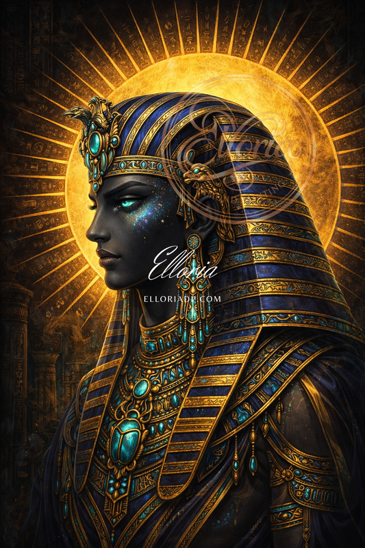 ☀️ Divinité du Soleil Éternel
Elloria Diamond Painting