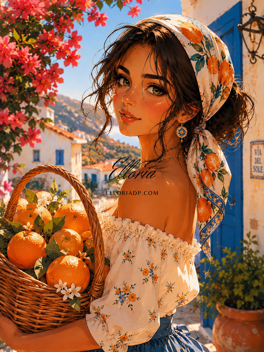 Les Oranges du Soleil – Diamond Painting Méditerranée | Elloria