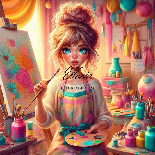 🖤 Elloria Diamond Painting – Atelier de couleurs