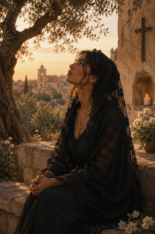 Sous les Oliviers du Silence 🕊️🌿✨Diamond painting Elloria