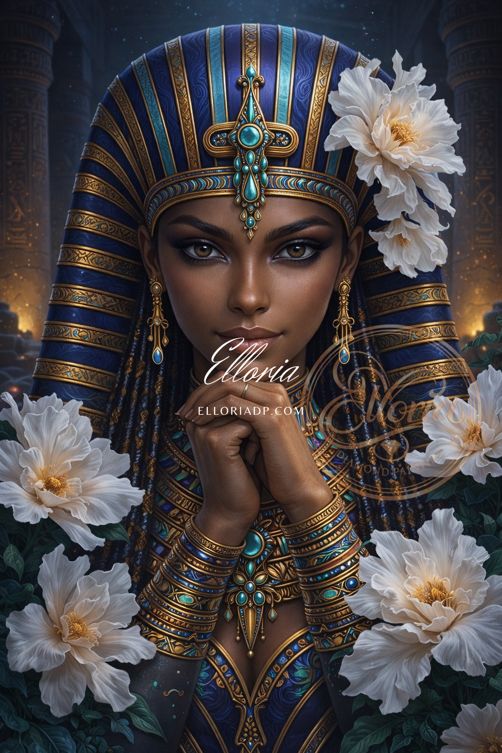 👑 Reine du Nil
Diamond Painting /Elloria