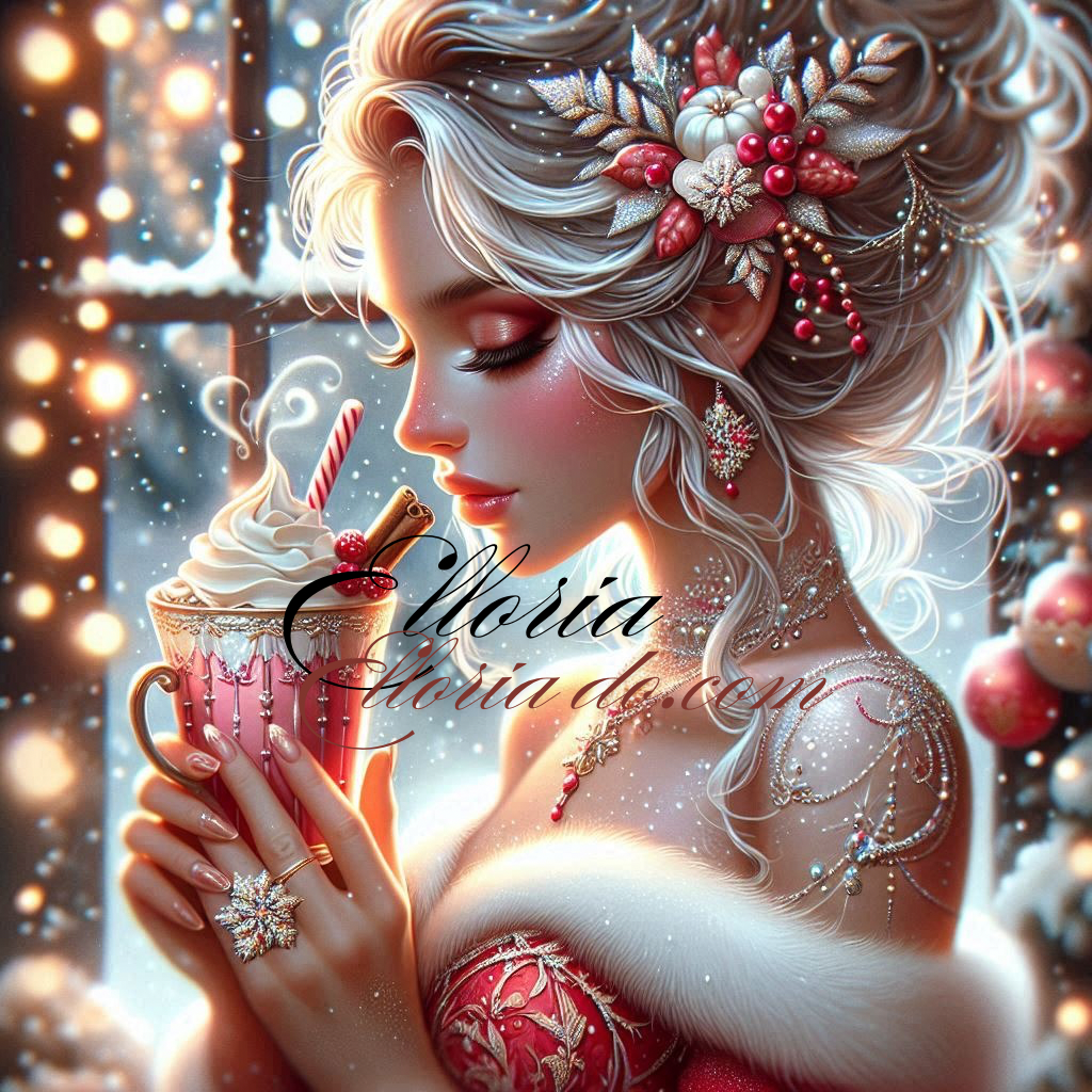 ✨ Diamond Painting | Douceur de Noël by Elloria 🎀☕