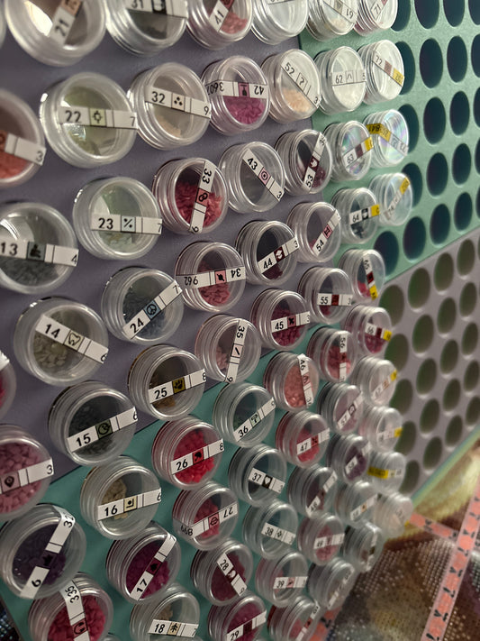 Rangement Modulaire pour Bouteilles Rondes Diamond Painting