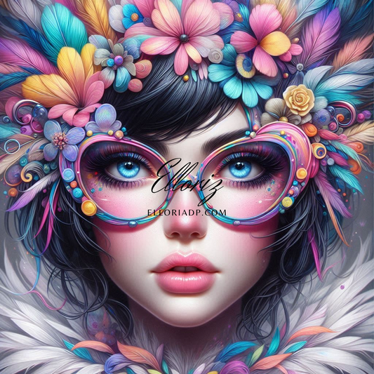 Elloria – Diamond Painting “Plumes & Libertés”