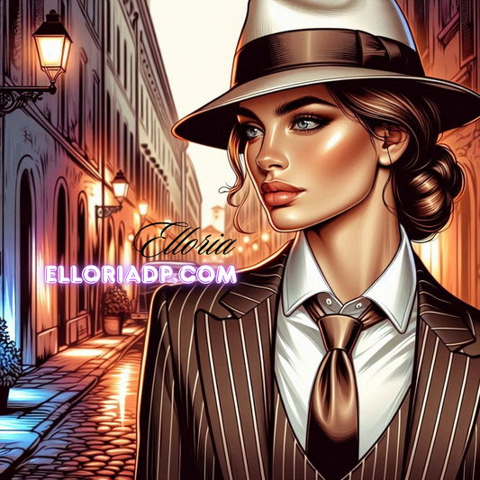 🤎 Diamond Painting – La Dame du Crépuscule