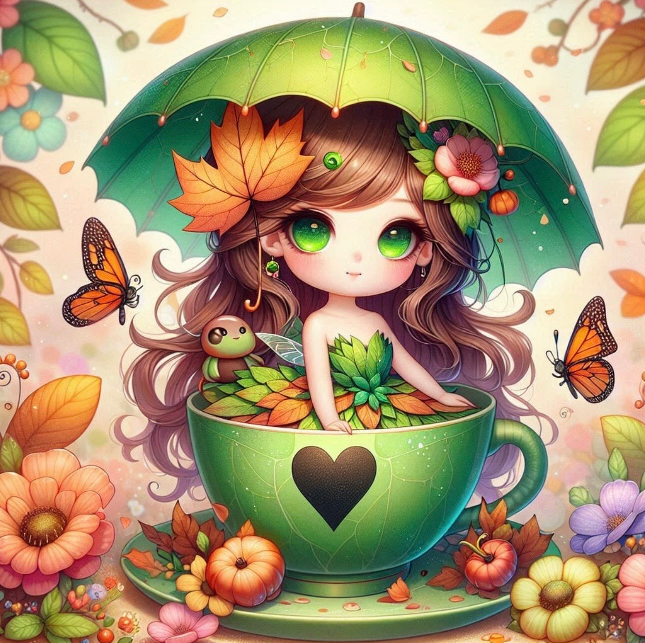 🍂 L’Infusion d’Automne
Diamond Painting /Elloria