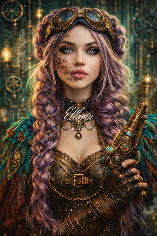 Diamond Painting La Reine des Mécanismes – Elloria