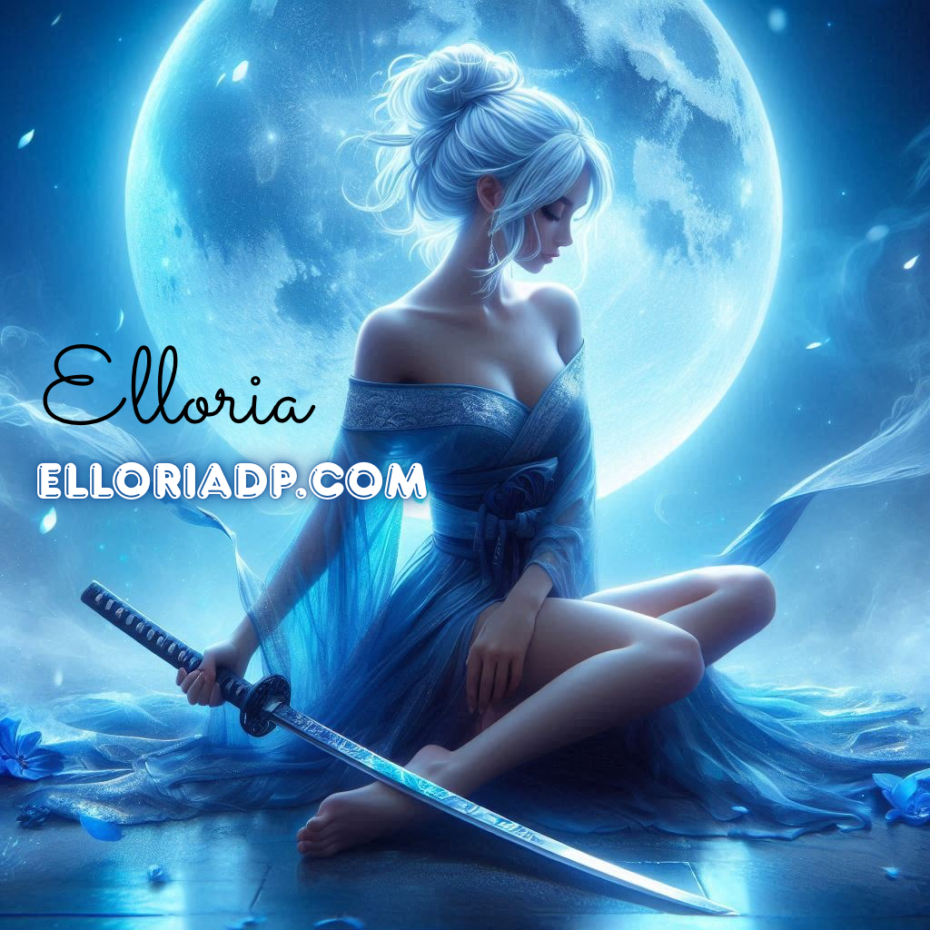 🌙⚔️ Diamond Painting | Sayori, la Lame de la Lune | Collection Elloria