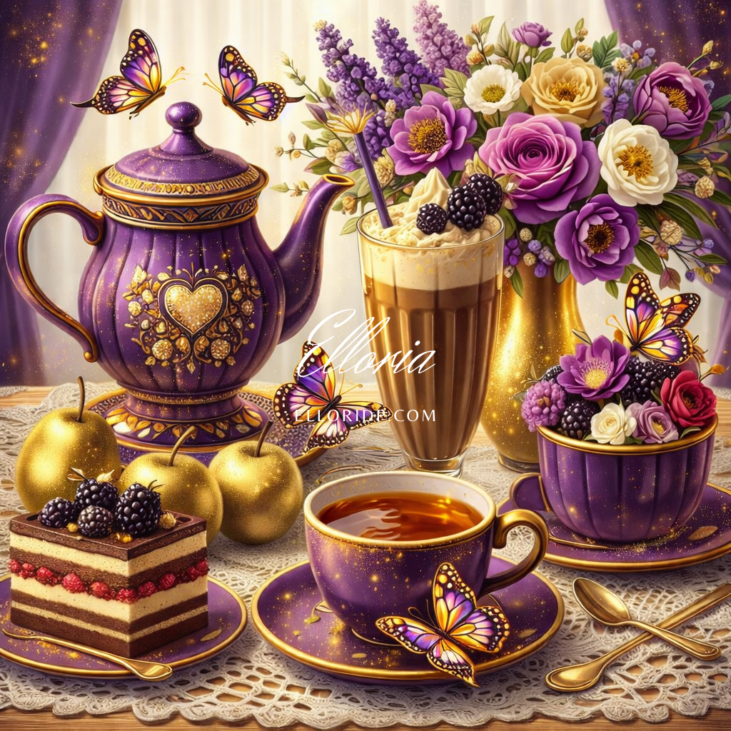 Élixir Pourpre – Diamond Painting | Elloria