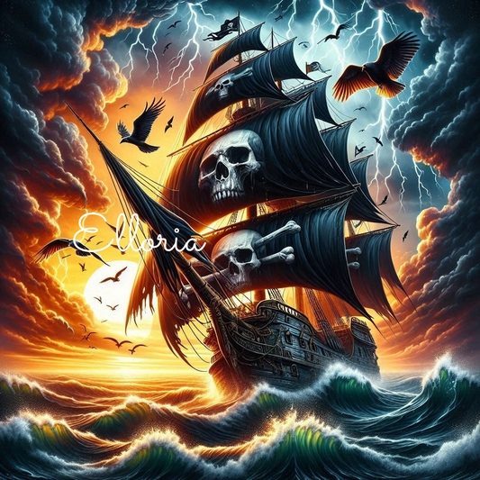 Bateau Pirate Fantastique – Diamond Painting Elloria