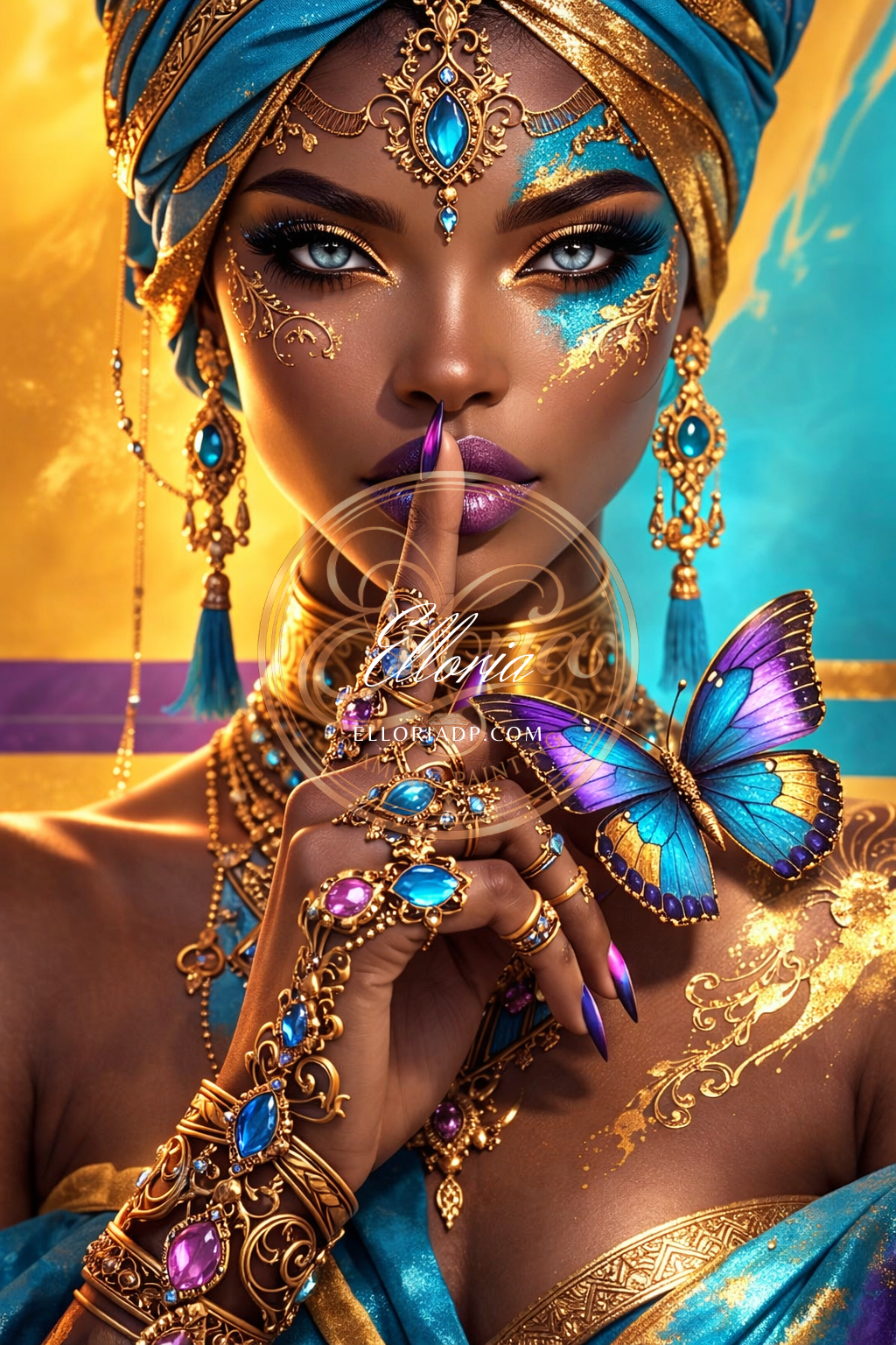 🦋 Gardienne du Silence
Elloria Diamond Painting