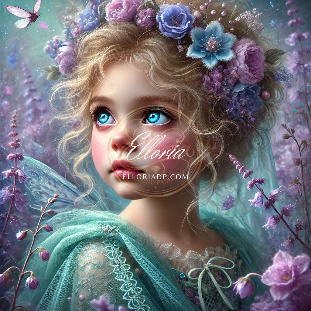 🧚 Petite Fée du Printemps
Elloria Diamond Painting