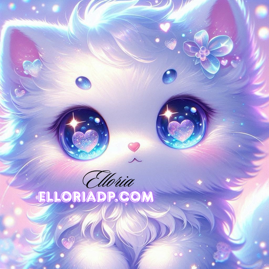 💖 Diamond Painting – Moodie Love Cat (By Elloria)