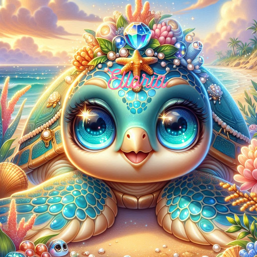 Diamond Painting – Moana, la Tortue des Mers