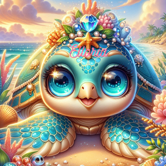 Diamond Painting – Moana, la Tortue des Mers