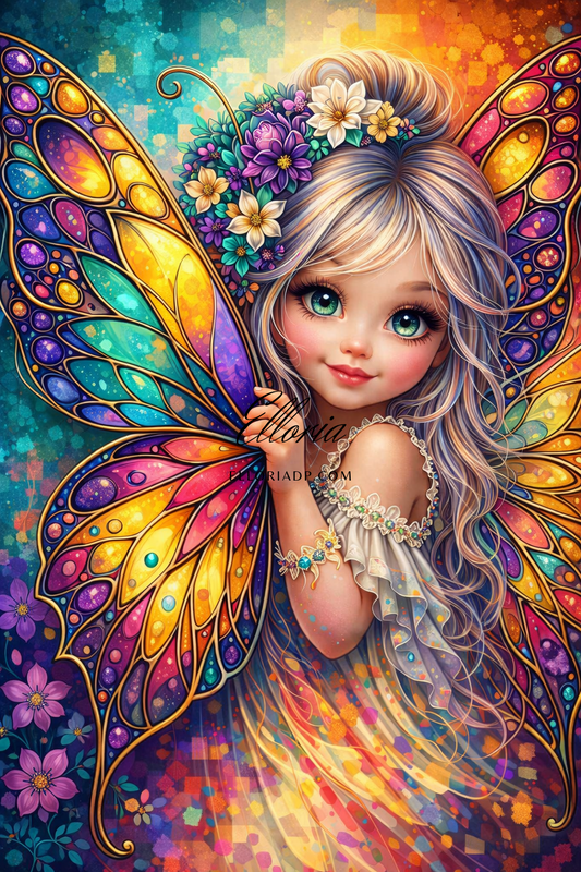 Diamond Painting L’Éclat des Ailes Enchantées – Elloria