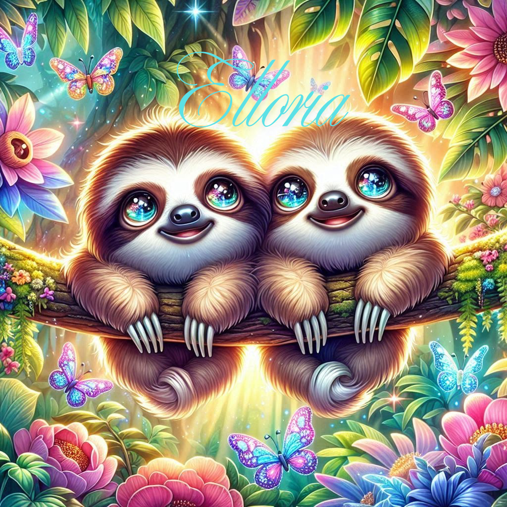 Diamond Painting – Les Paresseux Enchantés