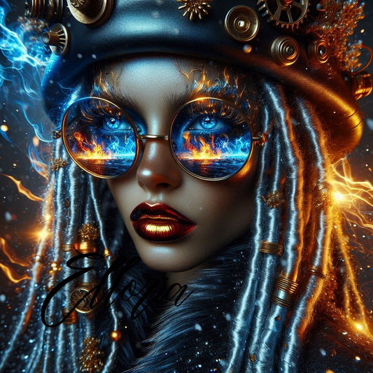 💎 Diamond Painting | Kaelis, la Vision du Feu et de la Glace