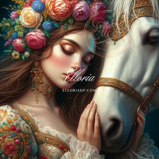 🌸 L’Étreinte des Âmes Sauvages
Diamond Painting /Elloria