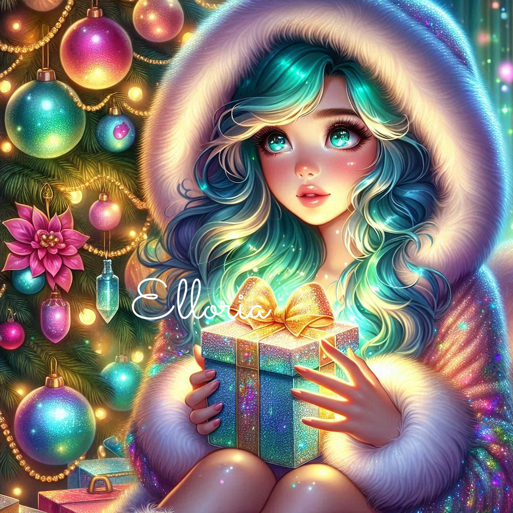 🎁✨ Diamond Painting – Le Cadeau de Lune (By Elloria)