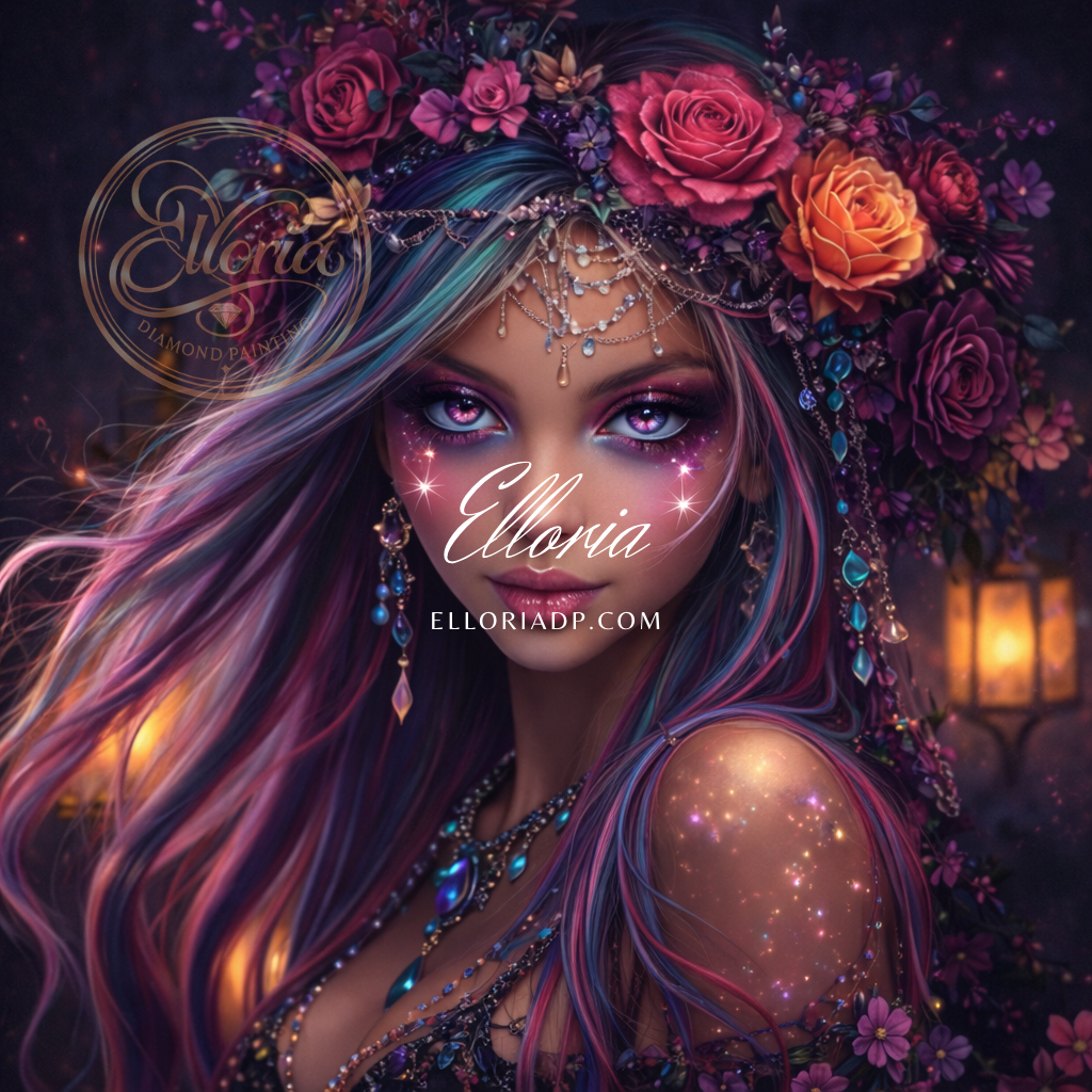 🌙 La Reine des Nuits Enchantées
Diamond Painting/Elloria