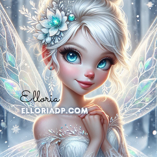 ❄️ Diamond Painting – Crystalia, la Fée des Neiges (By Elloria)