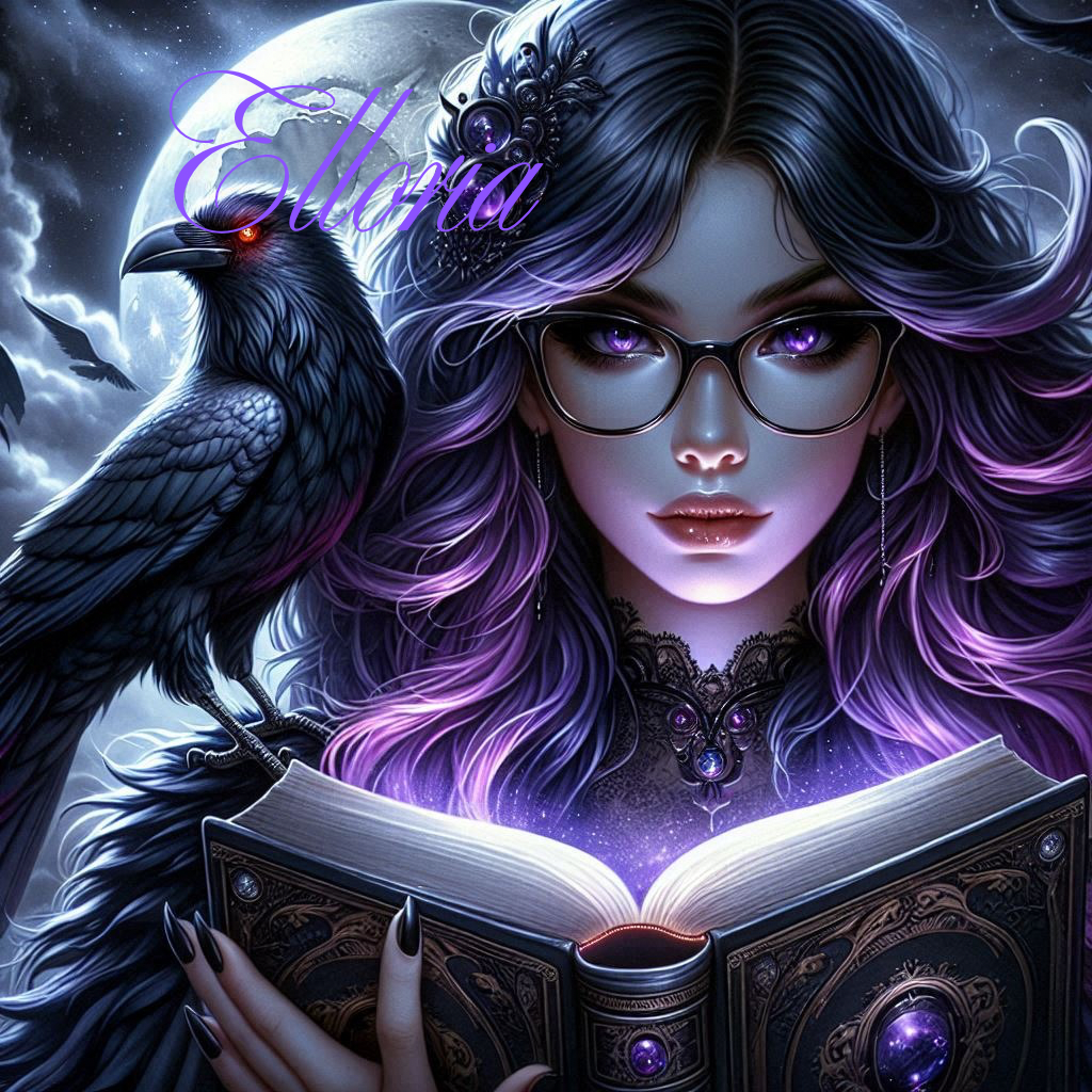 ✨ Diamond Painting – Morgana et le Grimoire des Ombres ✨