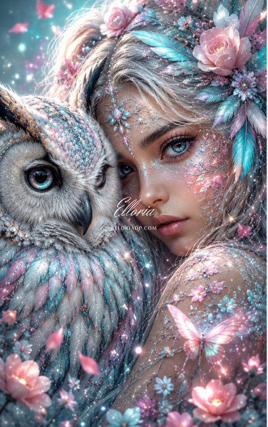 Murmures célestes Diamond painting Elloria