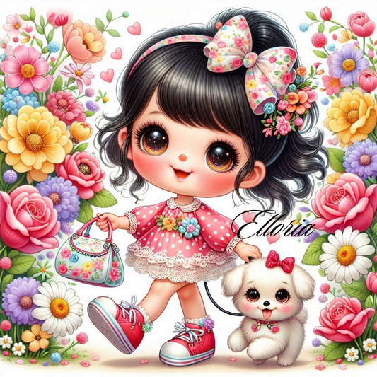 Diamond Painting – Little Moodie Promenade