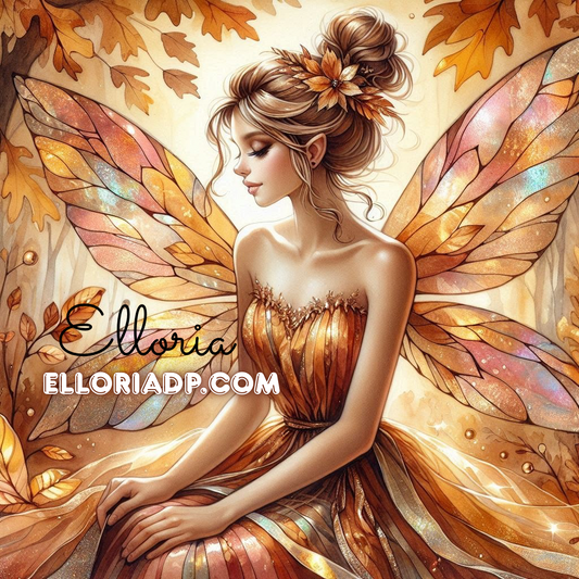 🍂 Diamond Painting – Fée d’Automne Lysandra (By Elloria)