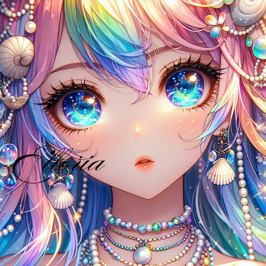 ✨ Diamond Painting | Larmes d’Océan by Elloria 🌊💎