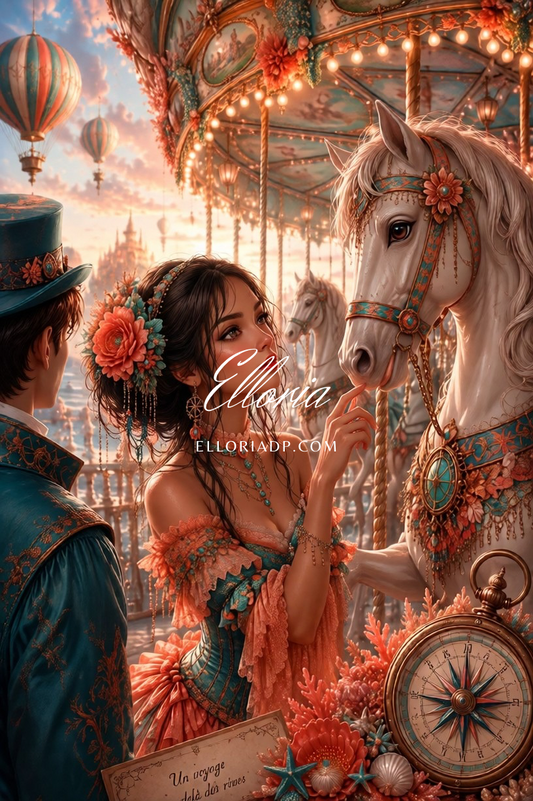 Les Rives des Songes Diamond painting Elloria