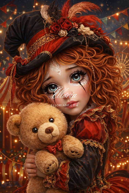 Diamond Painting Poupée Carrousel Écarlate – Elloria