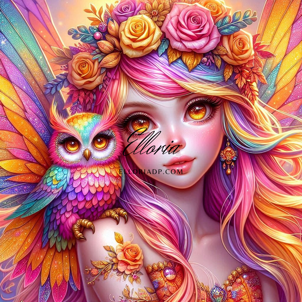 🌈 **Elloria – Diamond Painting

L’Envol des Couleurs