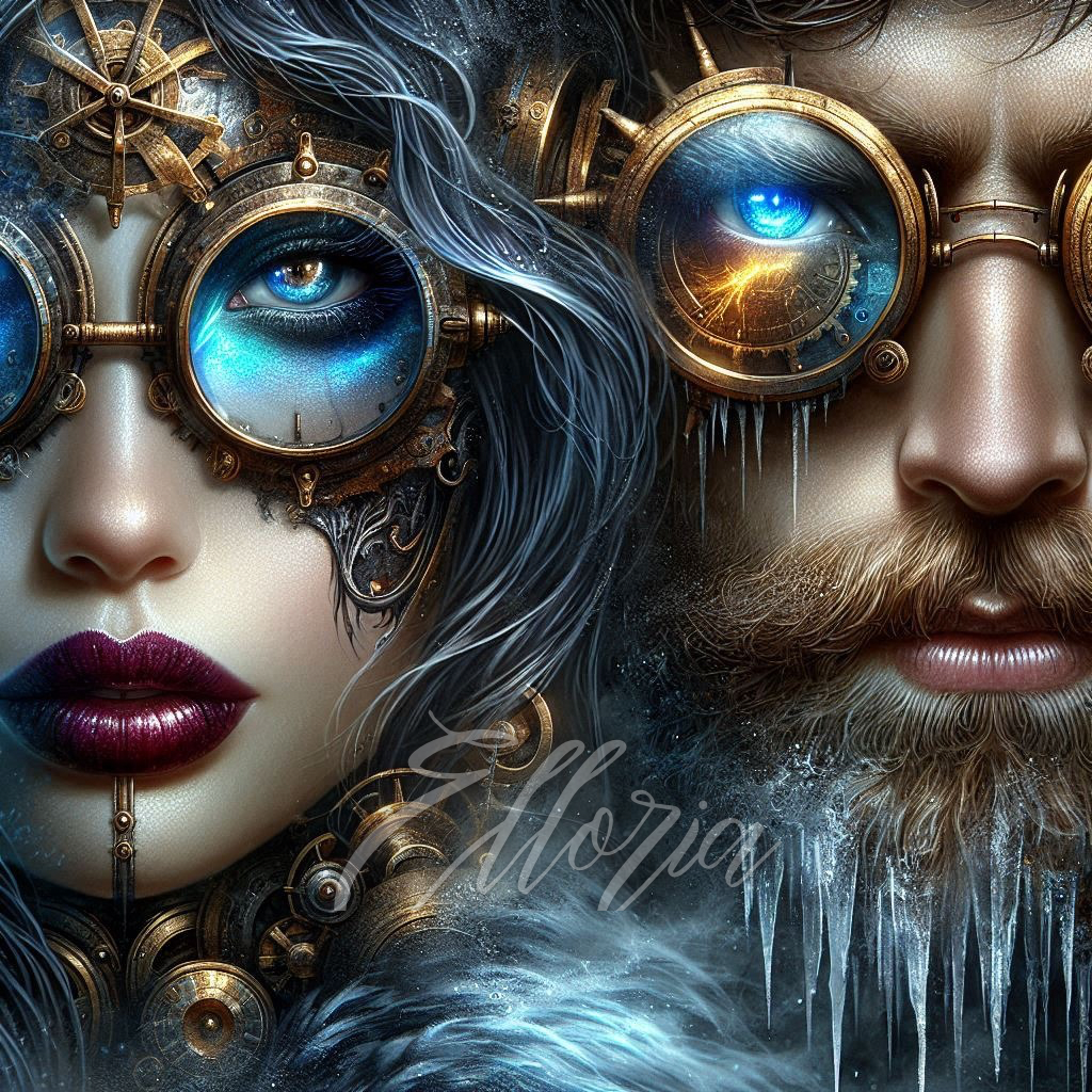 💎 Diamond Painting | Les Gardiens du Froid – Arkan & Velyra