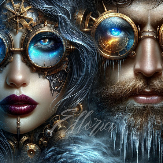 💎 Diamond Painting | Les Gardiens du Froid – Arkan & Velyra