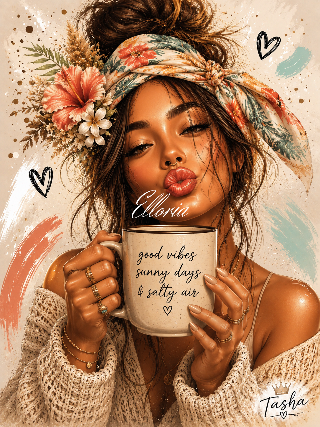 Soleil dans l’âme – Diamond Painting Bohème | Elloria