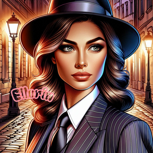 💎✨ Diamond Painting | Lady Noir | Collection Elloria