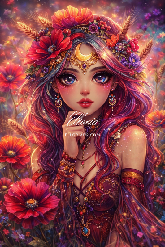 Diamond Painting – Éclat de Coquelicot 🌺✨/Elloria