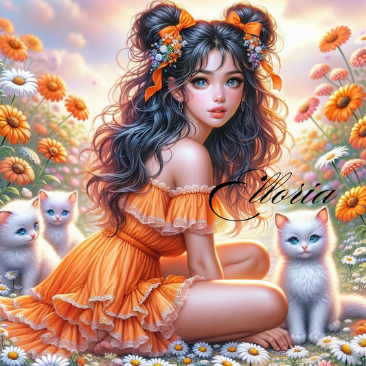 Diamond Painting | Douceur Florale avec Lila, Mimi & Sunny