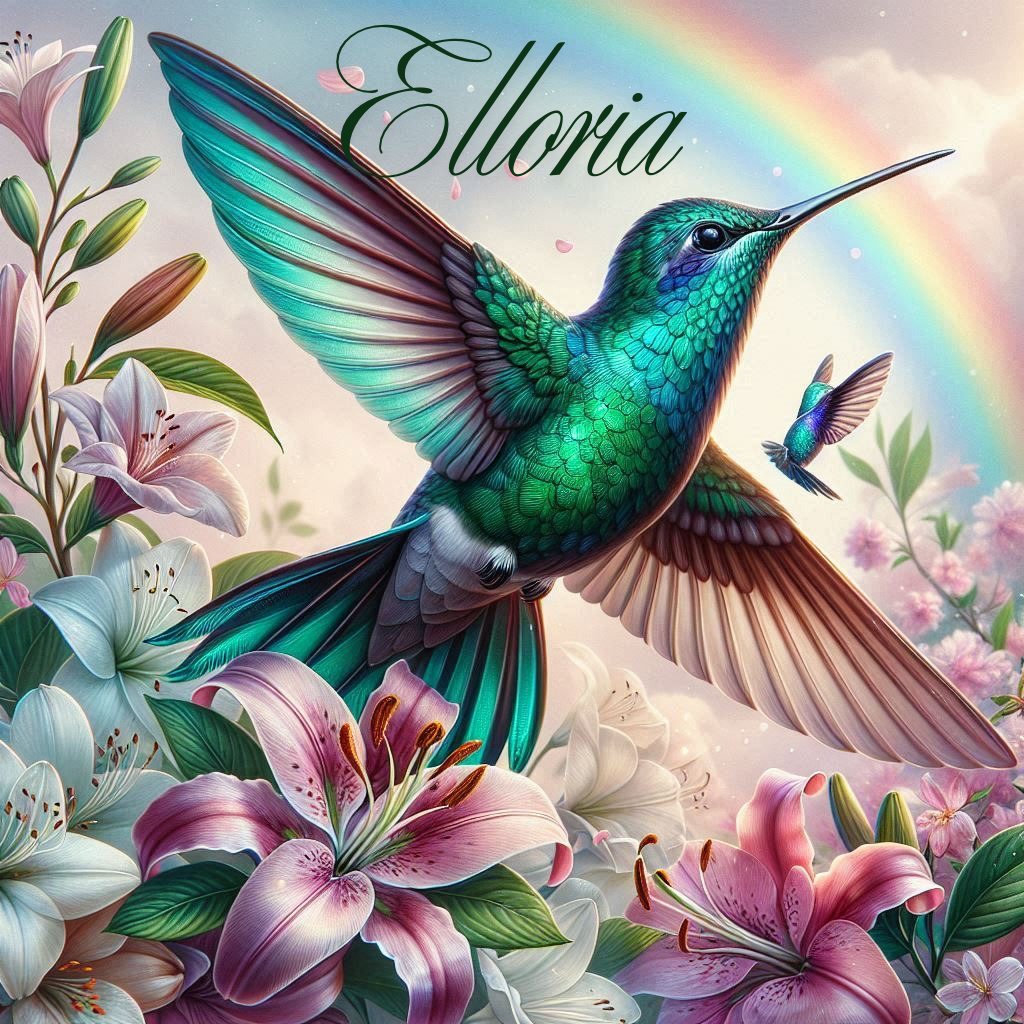 Diamond Painting – Le Colibri d’Espoir et de Renouveau✨