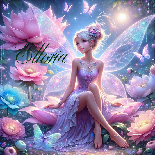 💎 Diamond Painting – Fée des Lotus Enchantés