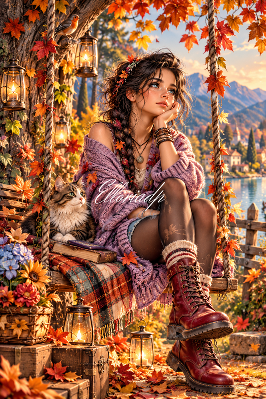 Rêverie d’Automne – Diamond Painting Féérique | Elloria