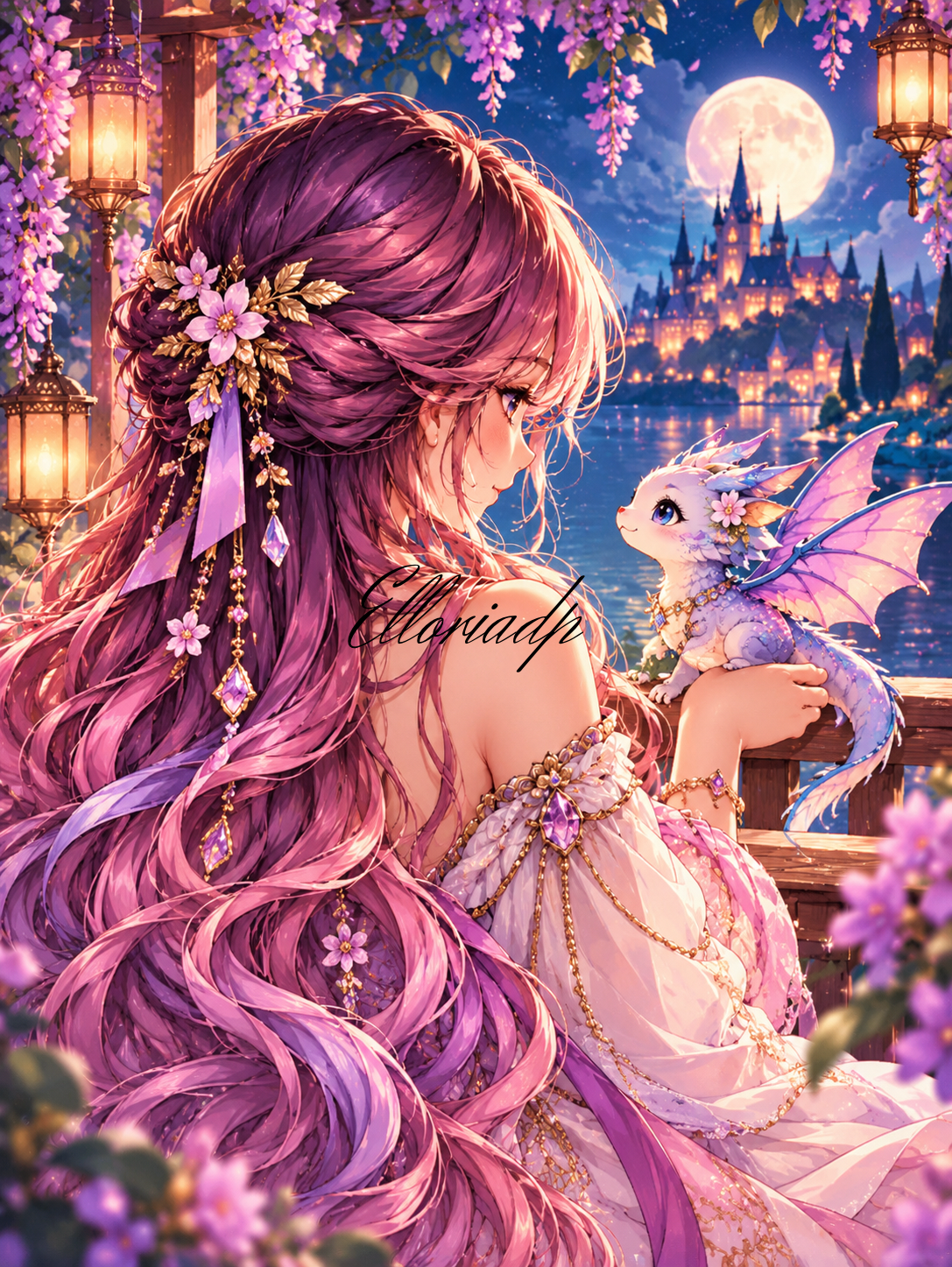 Les Murmures de la lune /Elloria