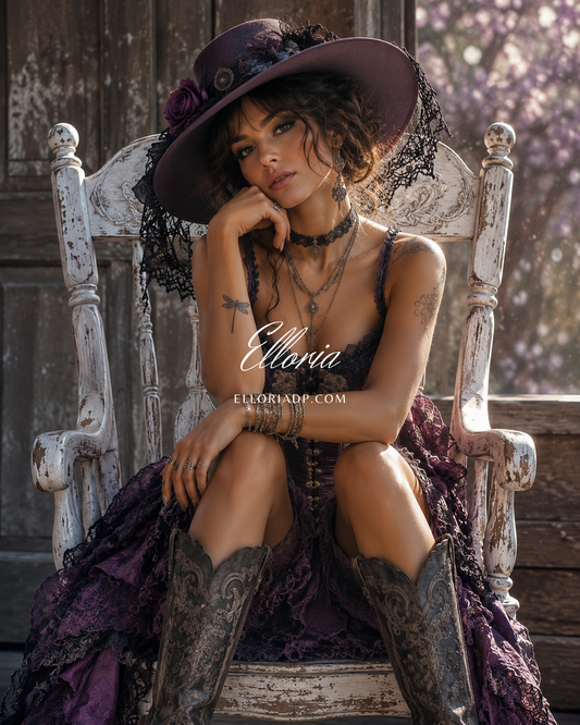 Victoria, l’Âme Bohème Diamond painting Elloria