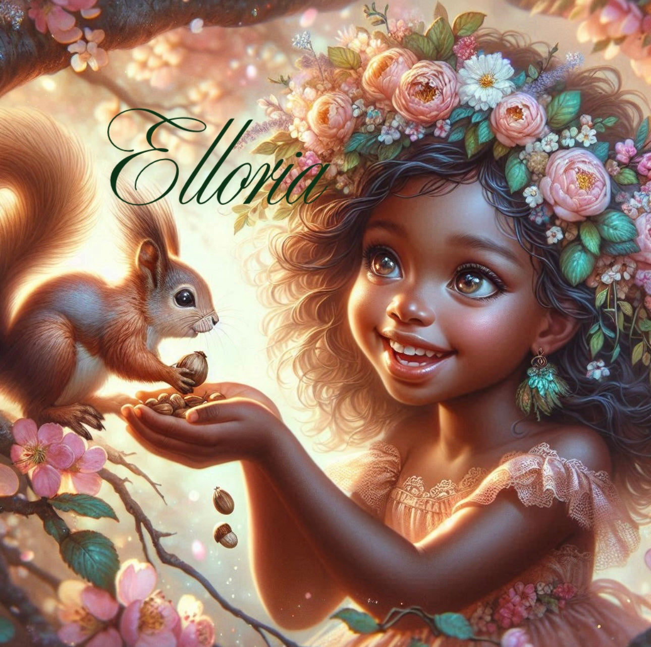 Diamond Painting – Nayeli et l’Écureuil des Bois