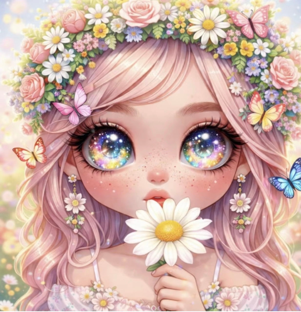 Diamond Painting – Lilou Printemps “Miss Spring” 🌸✨