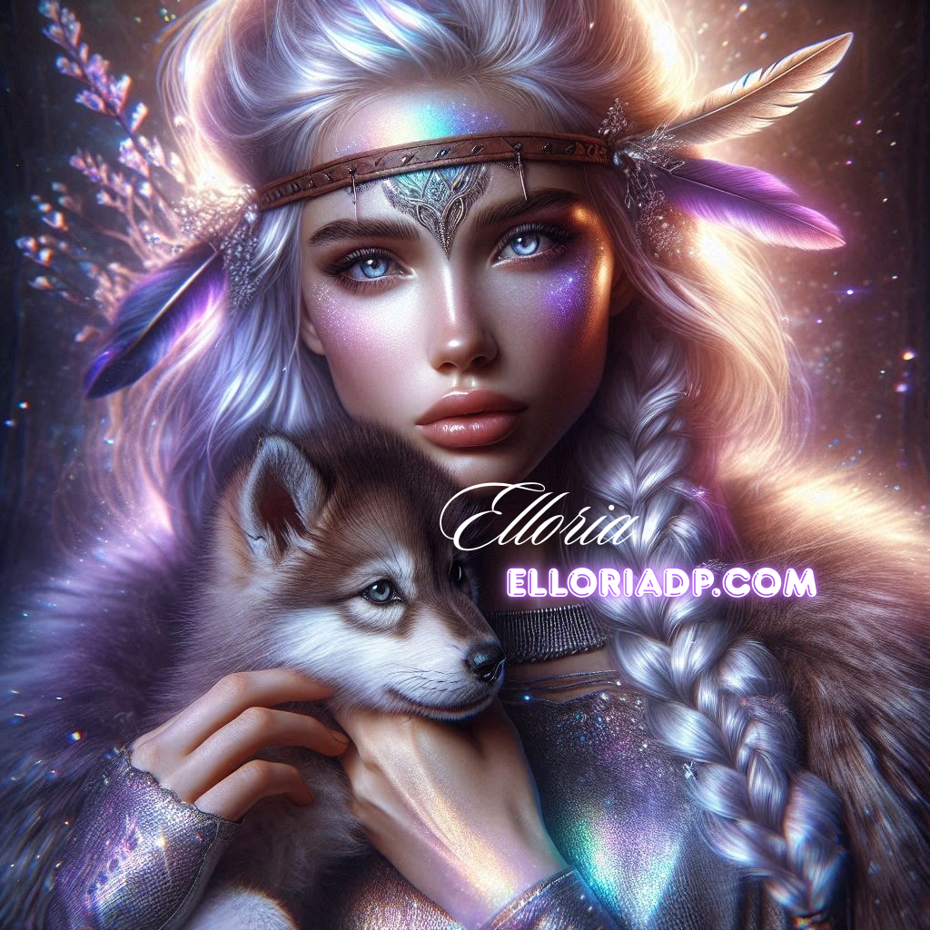 🐺 Diamond Painting – La Gardienne du Nord