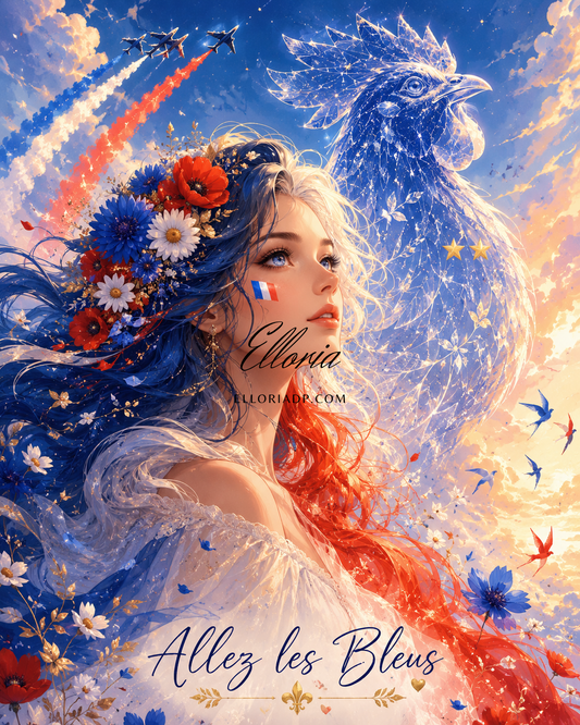 Allez les Bleus – Édition Collector | Diamond Painting | Elloria