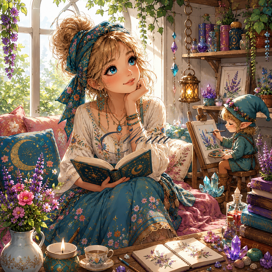 Diamond Painting L’Atelier des Songes – Féerique | Elloria